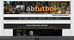 Desktop Screenshot of abfutbol.es