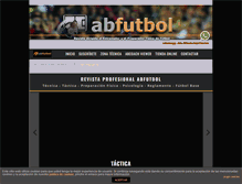 Tablet Screenshot of abfutbol.es